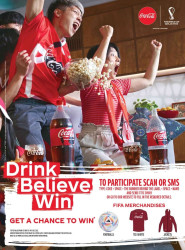 Coca-Cola kicks off 'Drink, Believe, Win' campaign